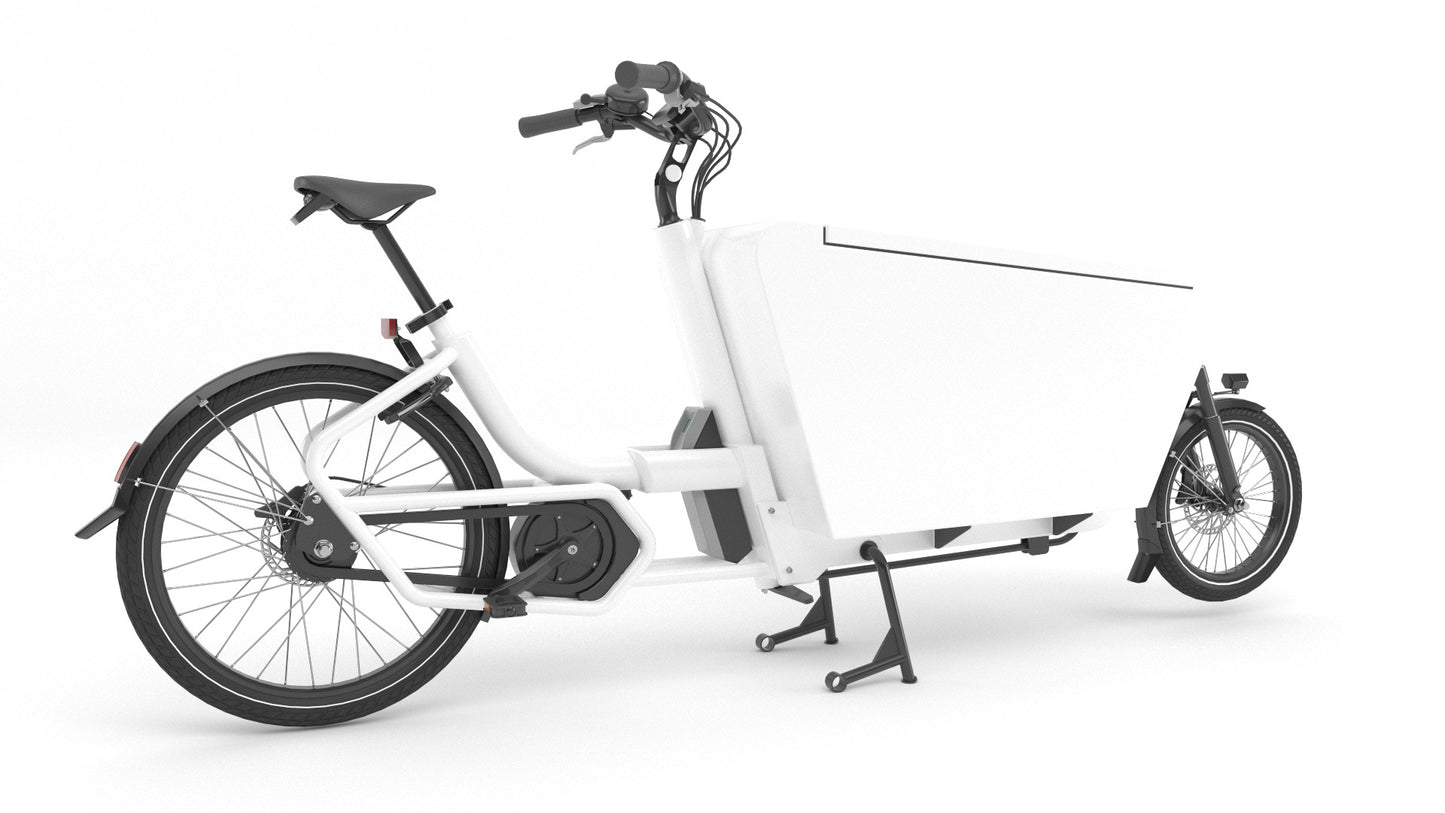 Urban arrow cargo white 3D model