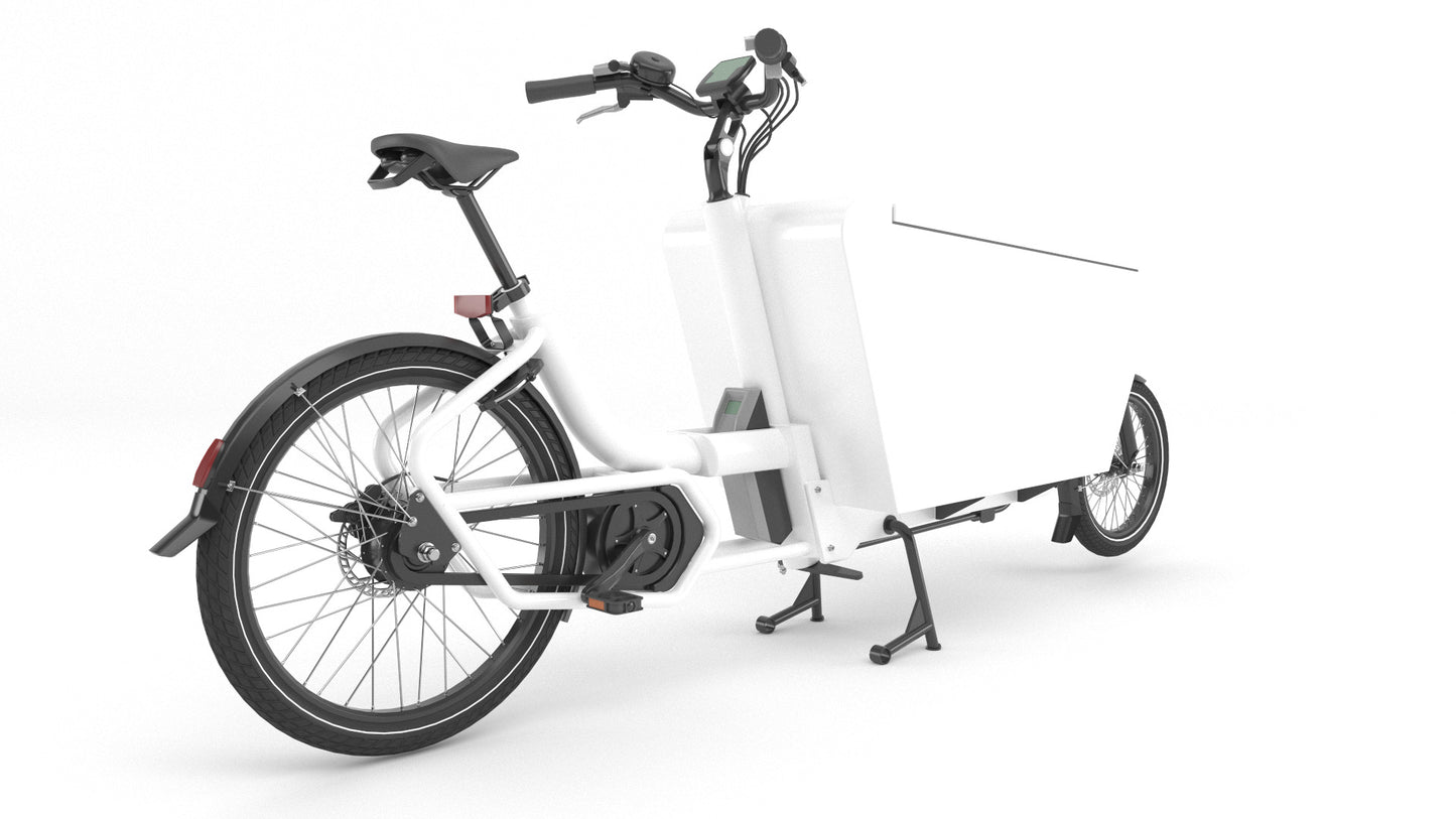 Urban arrow cargo white 3D model