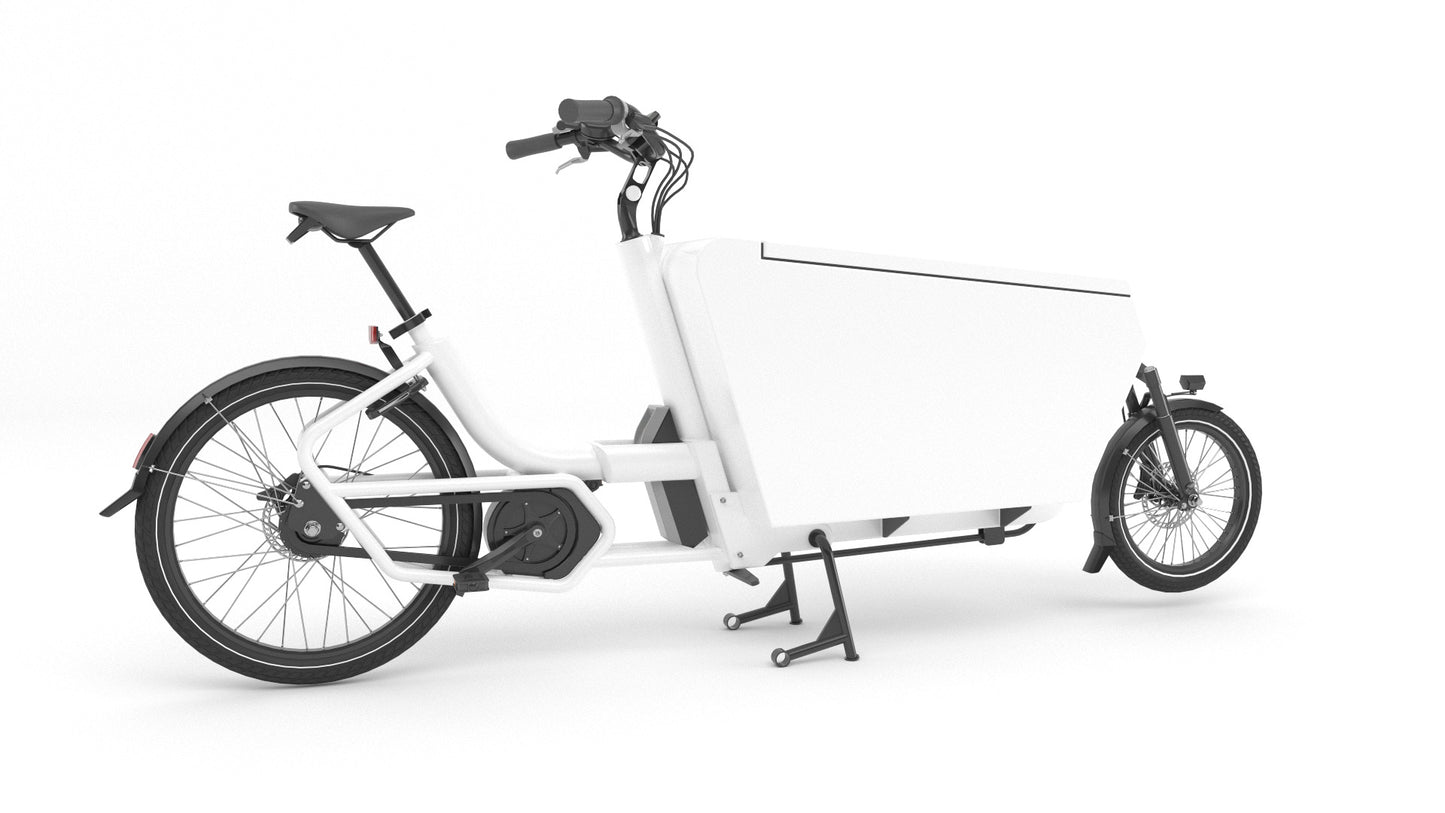 Urban arrow cargo white 3D model