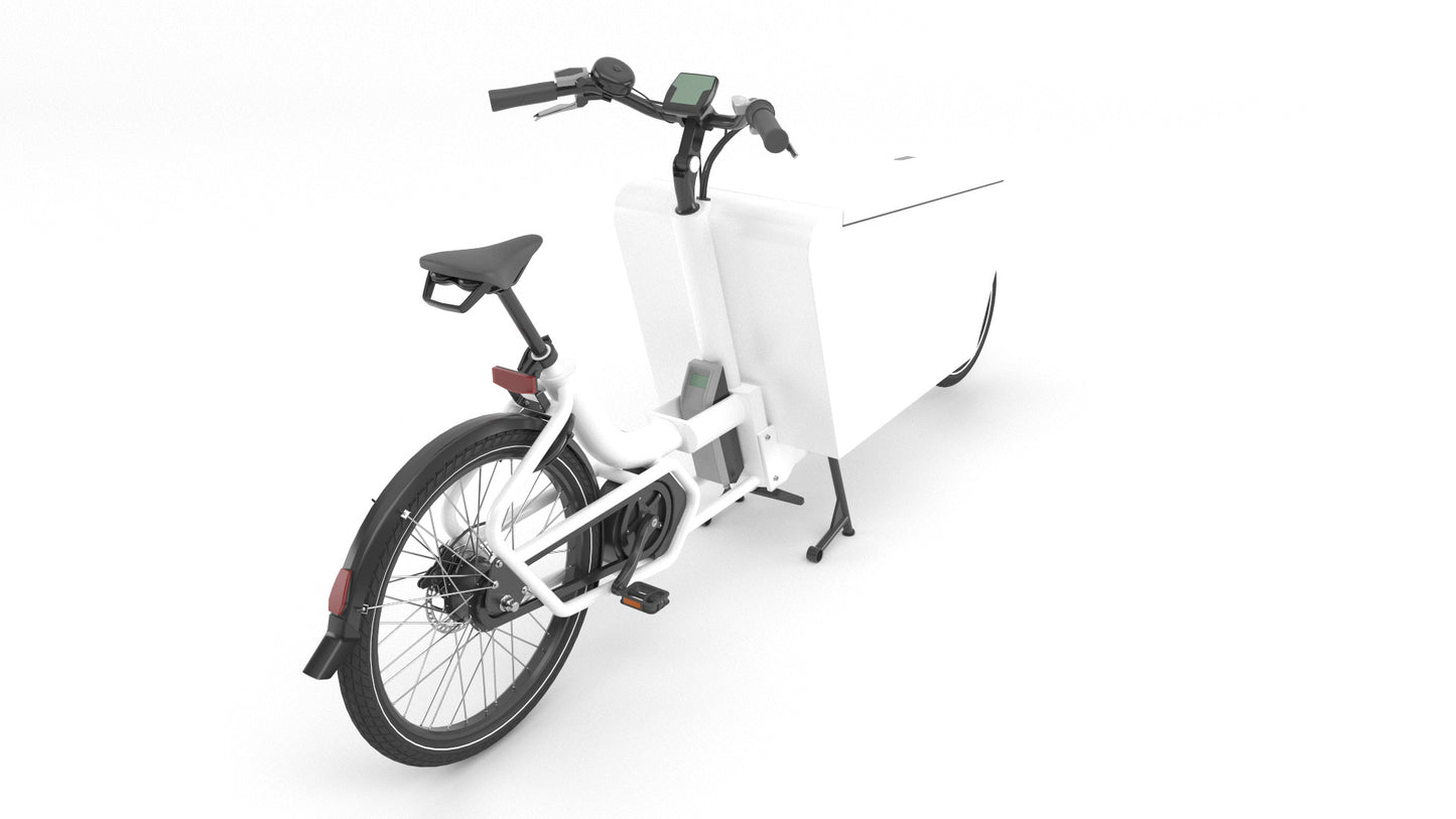 Urban arrow cargo white 3D model