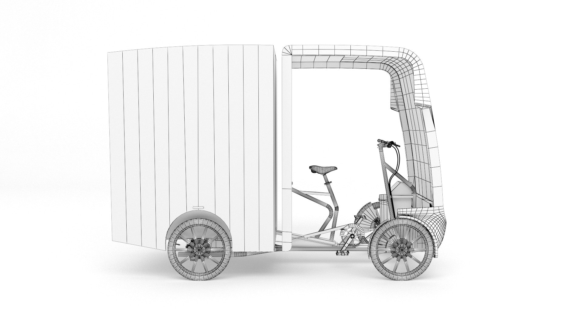 Amazon-delivery-bike-3d-model