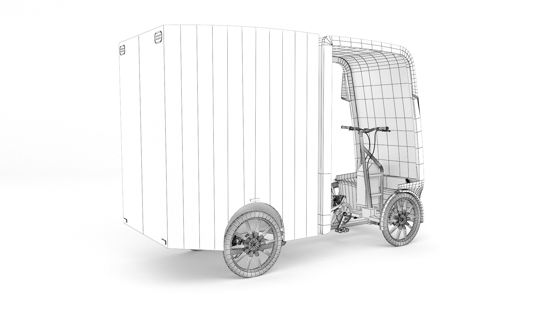 Amazon-delivery-bike-3d-model