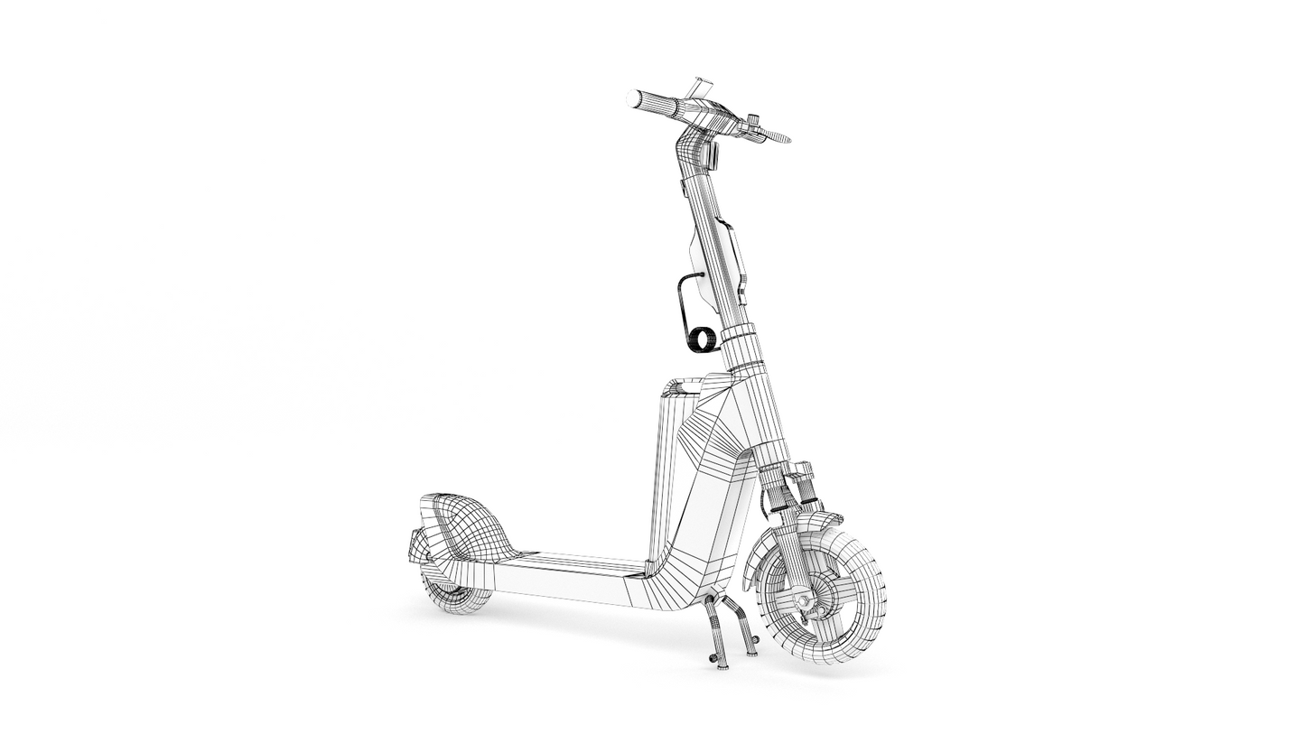 Bolt scooter V5 3D Model