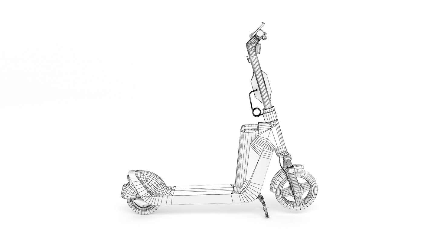 Bolt scooter V5 3D Model