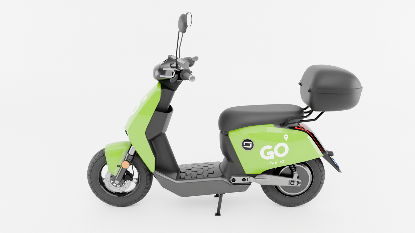 Supersoco CUx Go Sharing scooter