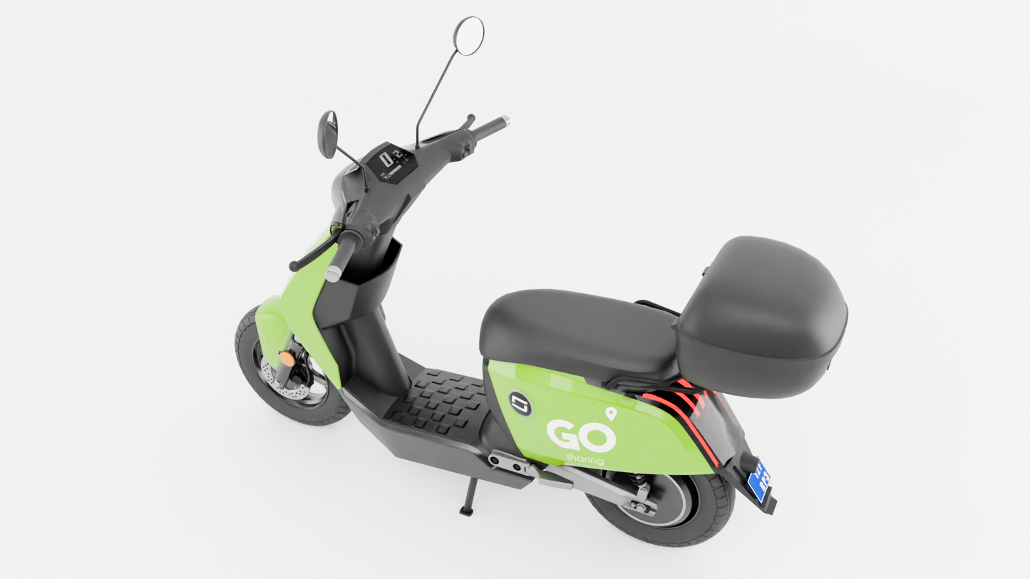 Supersoco CUx Go Sharing scooter