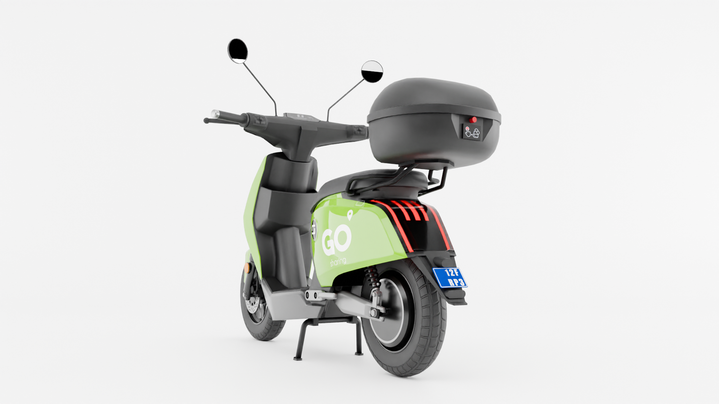 Supersoco CUx Go Sharing scooter