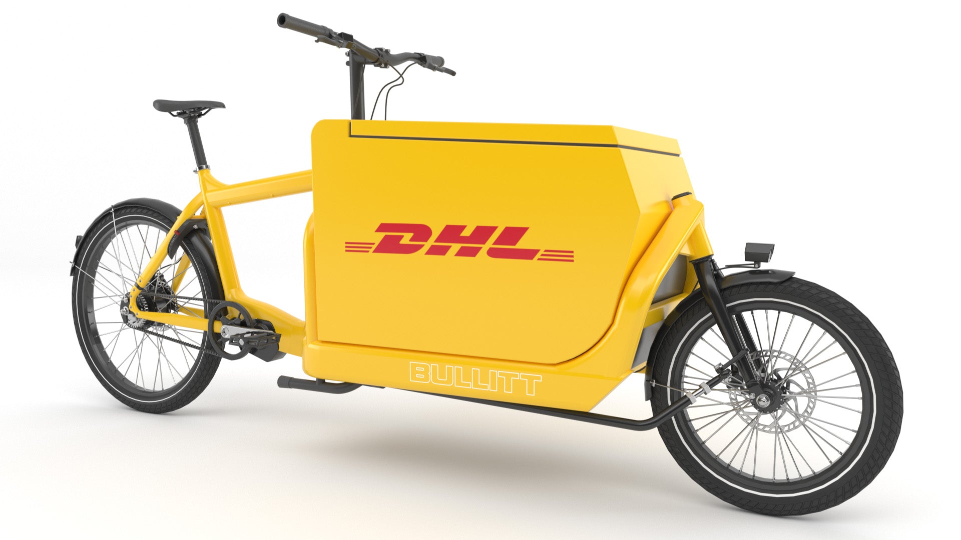 DHL Delivery bike 3D model