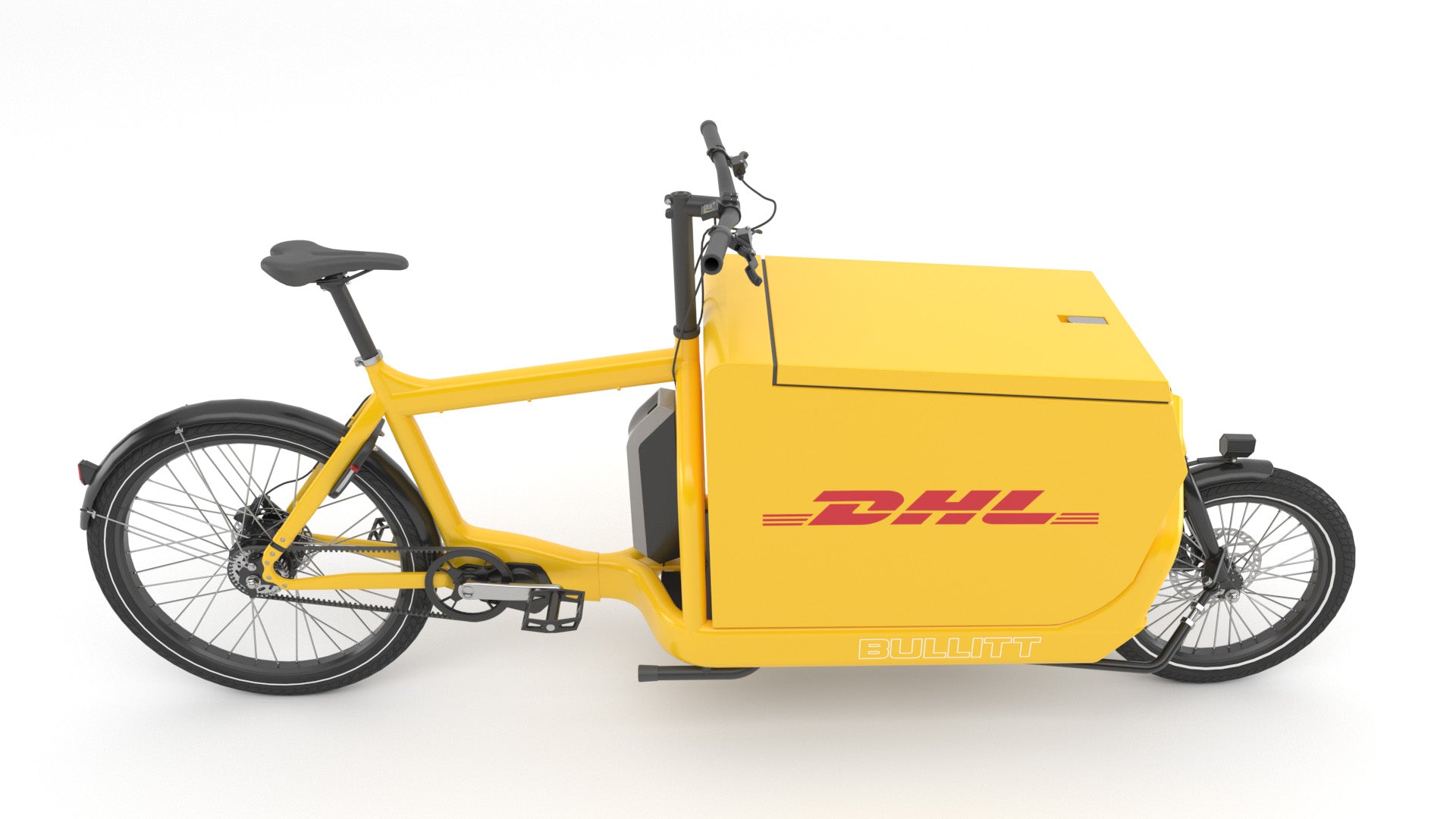 DHL Delivery bike 3D model – patrickgoud - Main Image