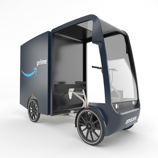 Amazon delivery bike 3d model thumb