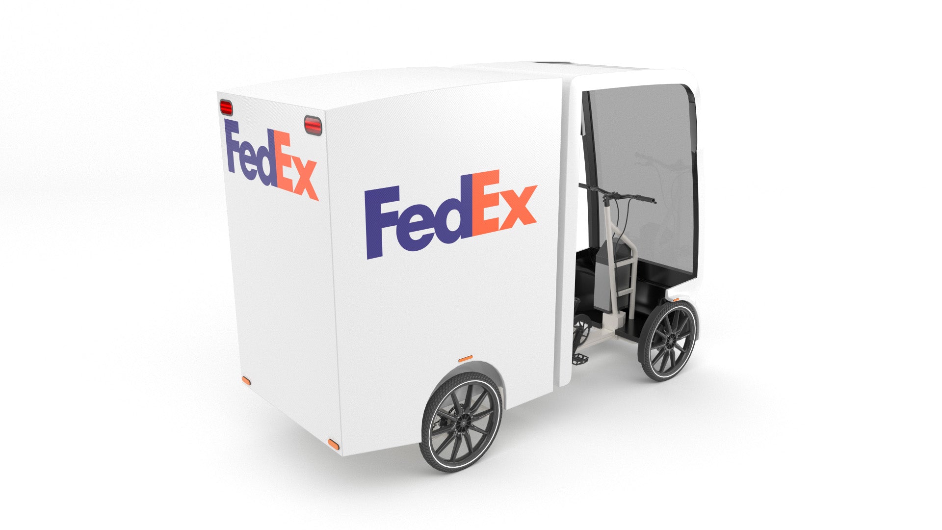 Fedex-Cargo-bike-3D-Model