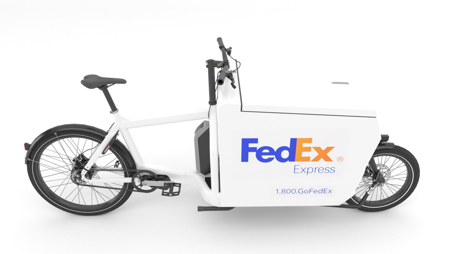 Fexex delivery bike 3D model