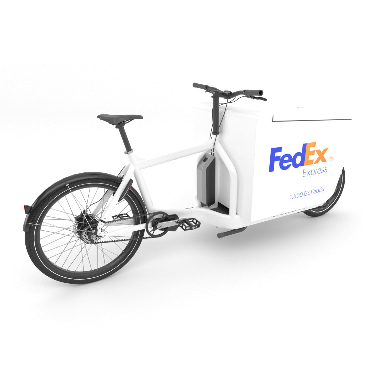 Hedex delivery bike 3D model