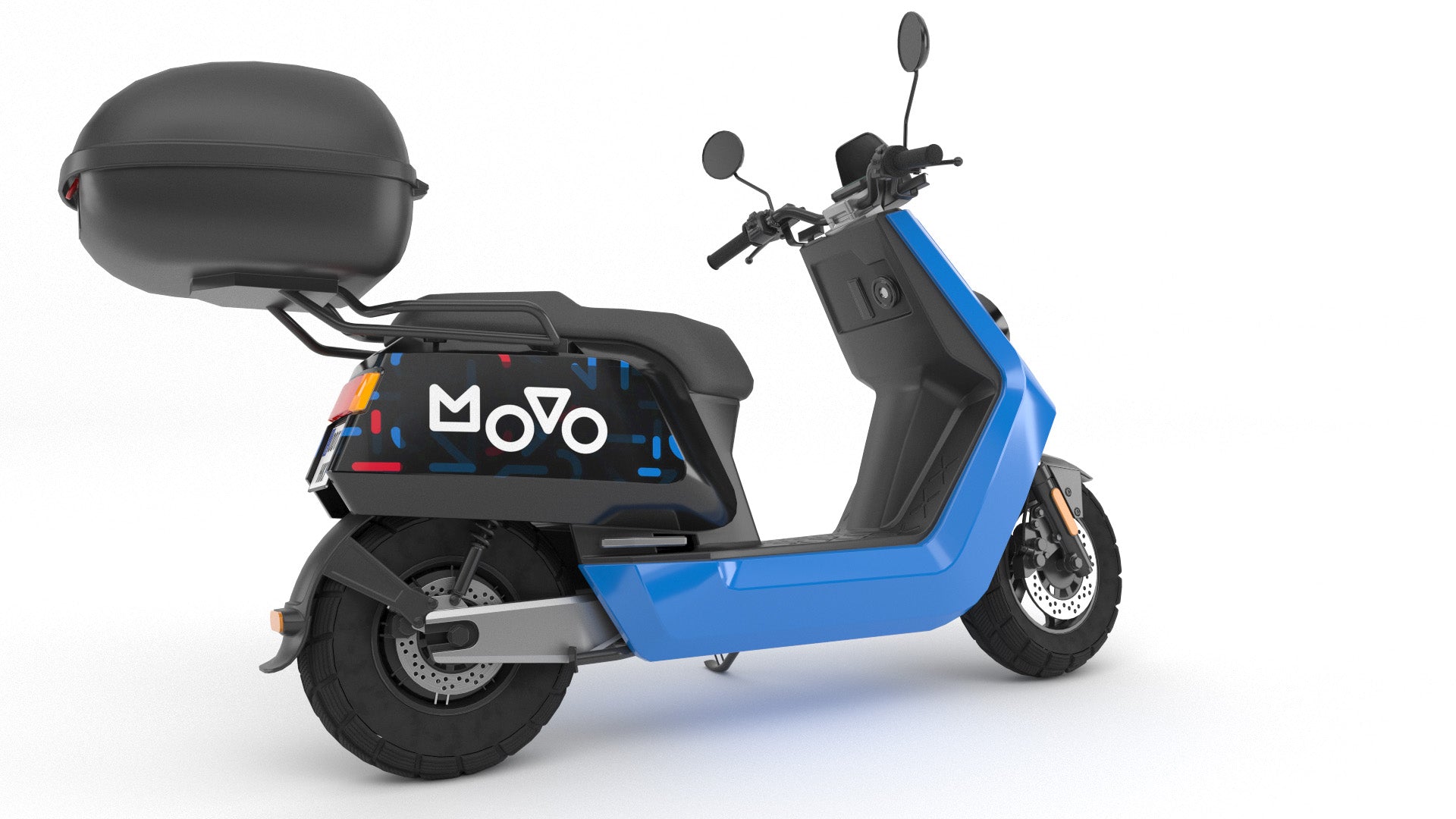 movo rideshare scooter 3d model