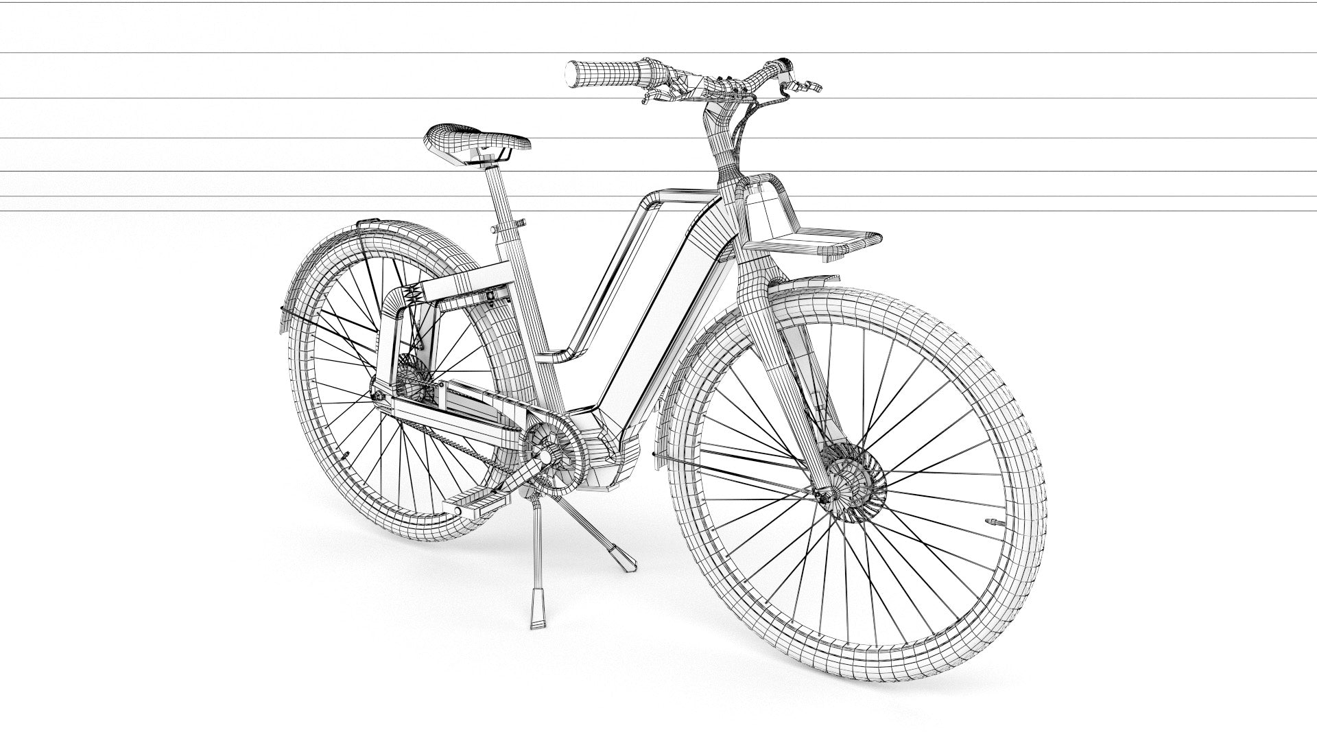 Vector illustration of an electric bicycle  CanStock