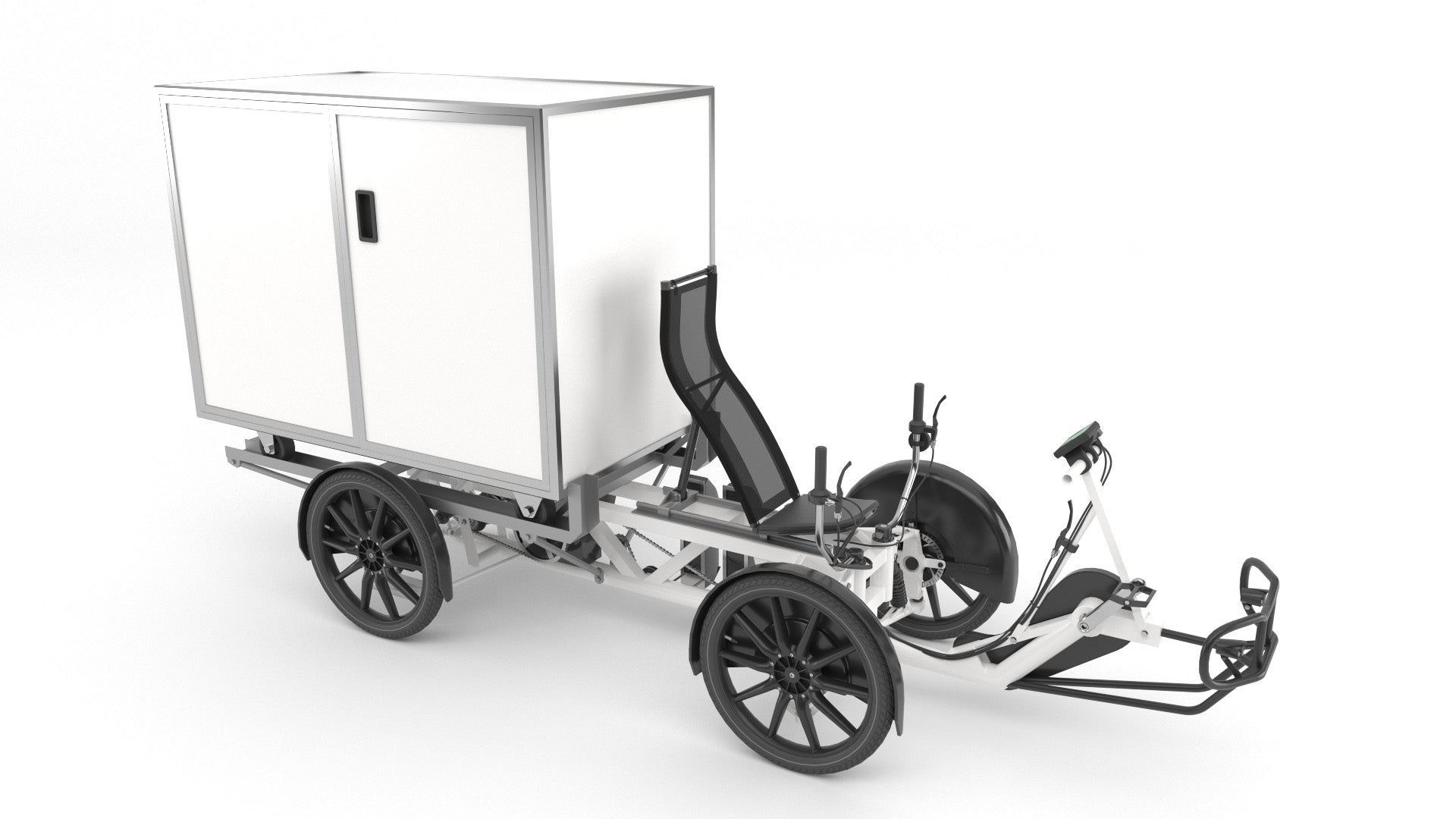 Cubicycle Velove armadillo cubicycle delivery bike 3D model – patrickgoud