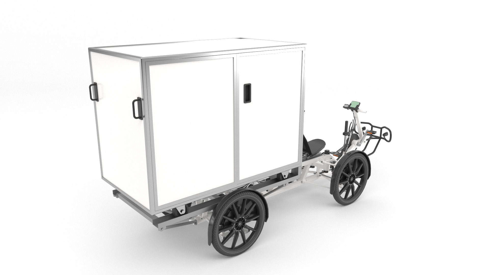 Cubicycle Velove armadillo cubicycle delivery bike 3D model – patrickgoud