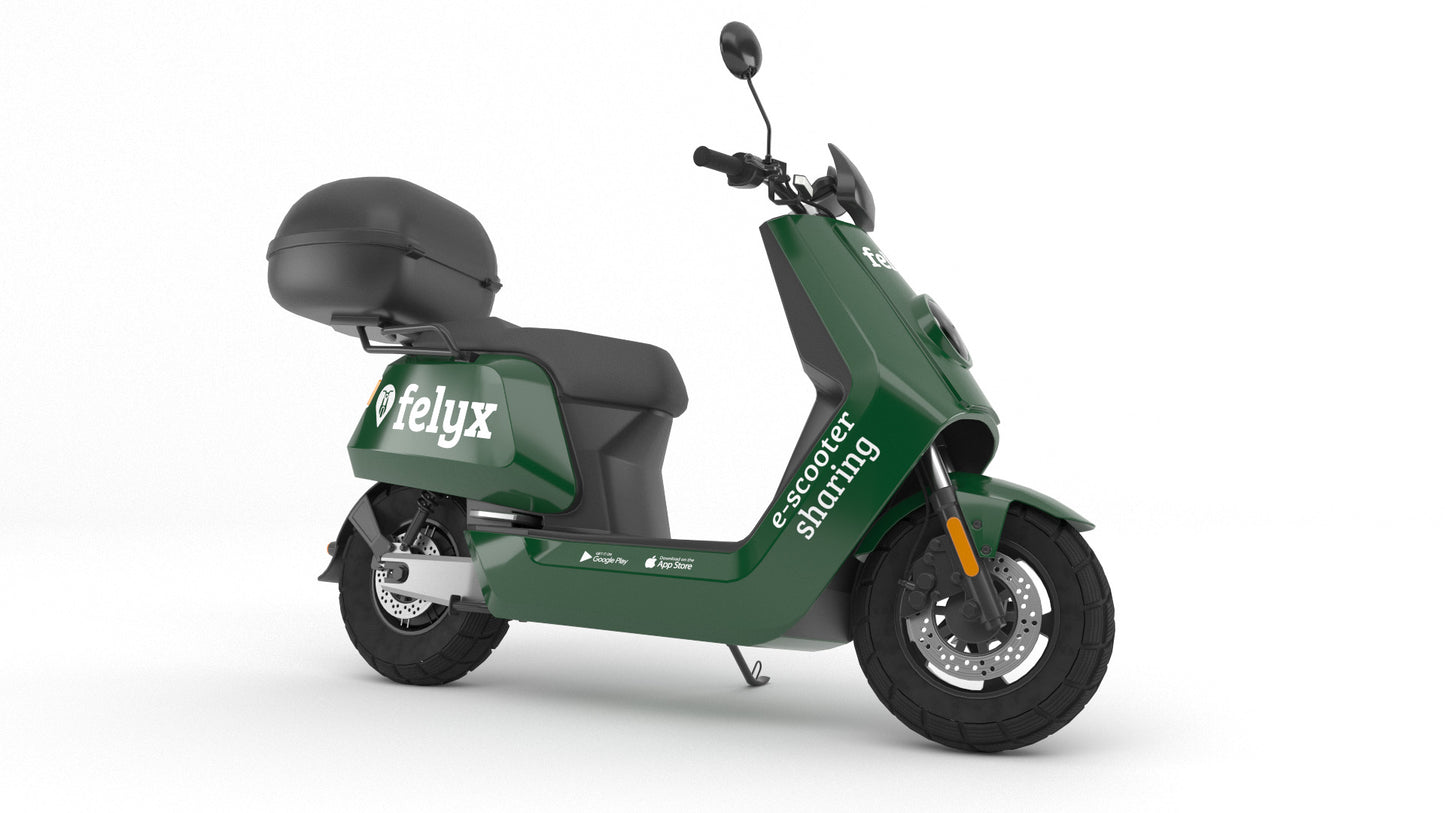 Felyx scooter 3d model