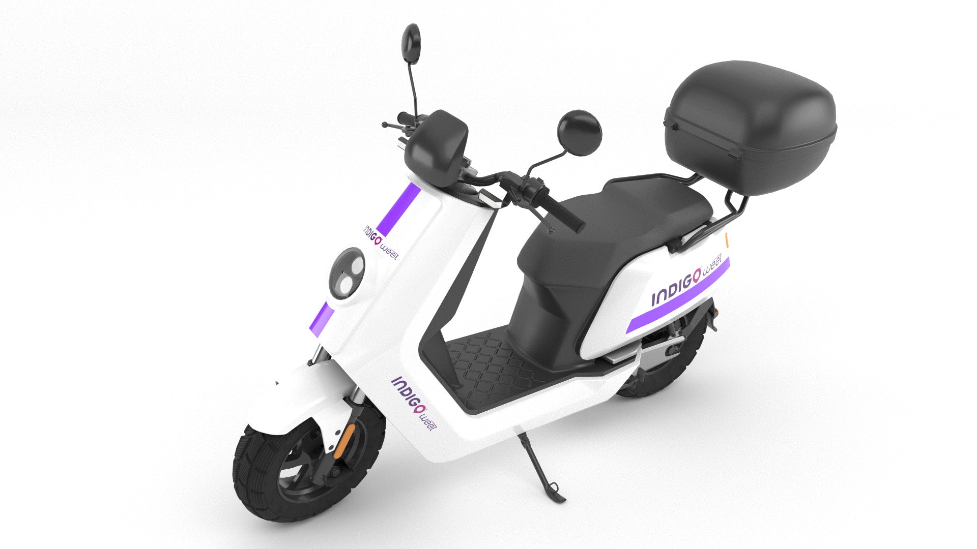 Indigo weel scooter 3d model