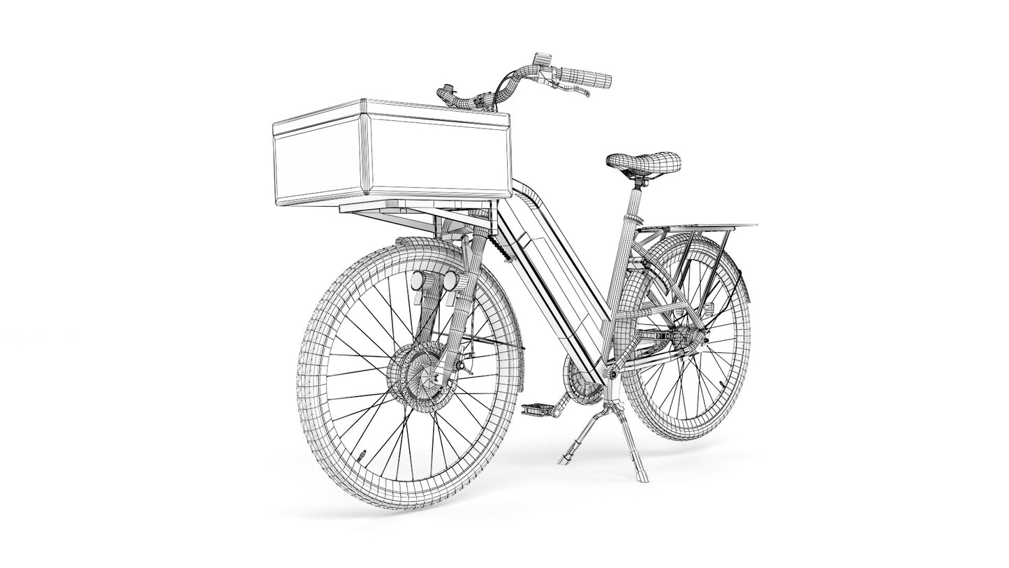 Just-eat-e-bike-3D-model