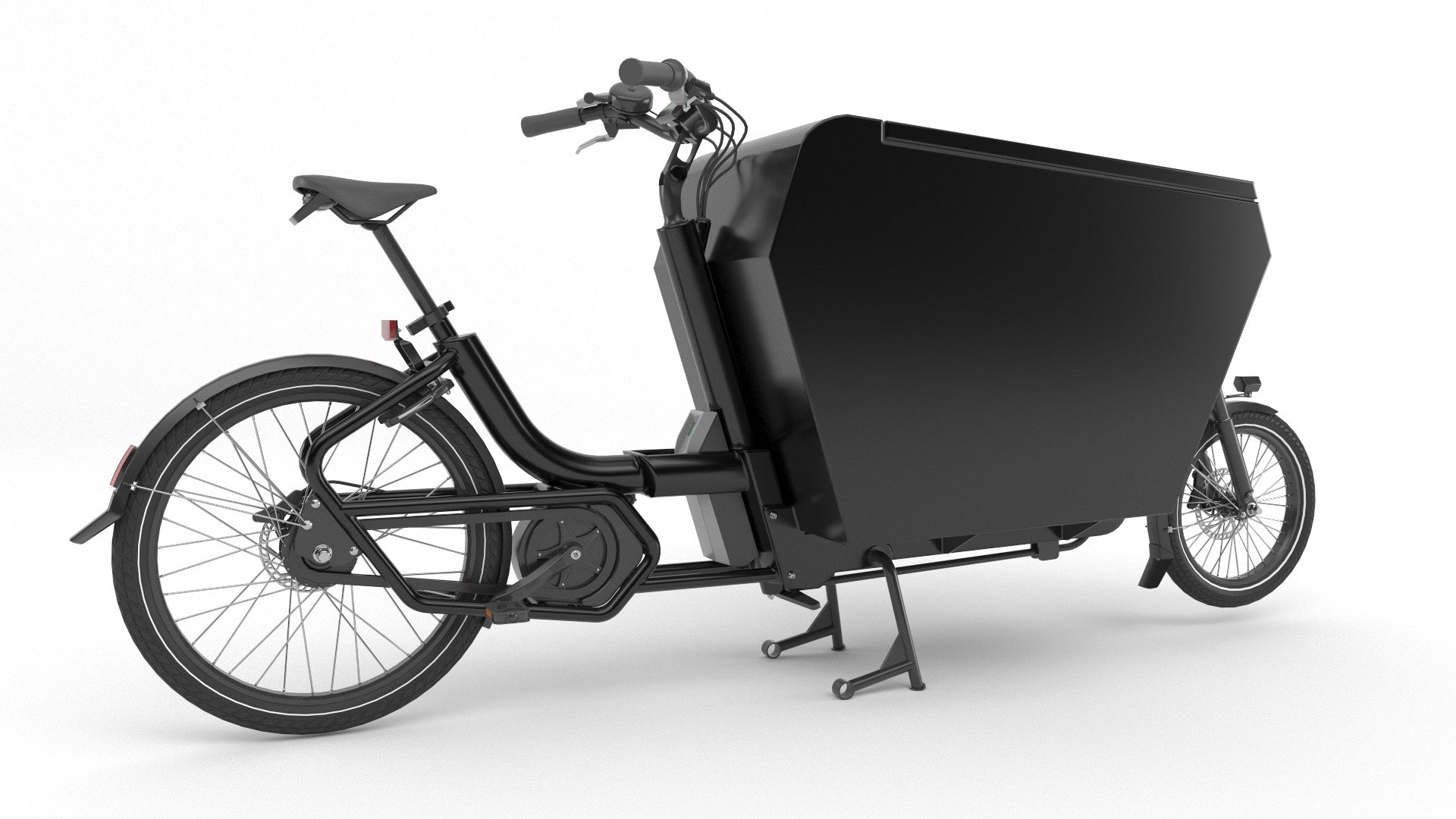 electric cargo bike urban arrow Urban Arrow Cargo Large Black 3D model – patrickgoud