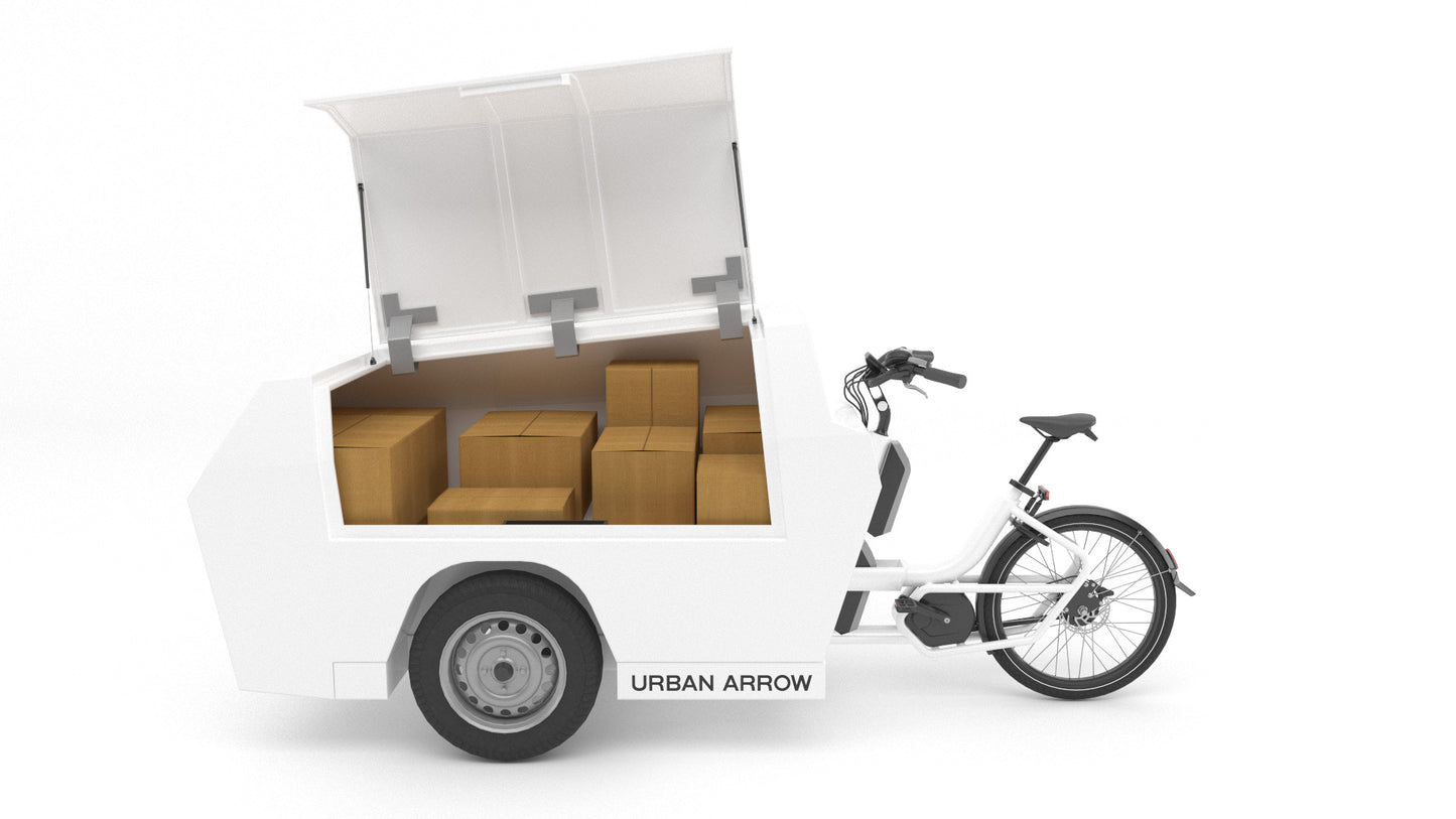 Urban arrow parcel delivery 3D model